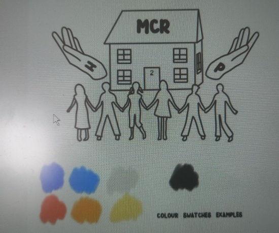 The logo is beginning to take shape! 